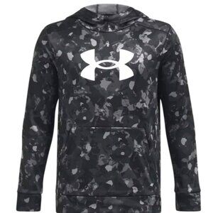 Under Armour Boy Loose Fit Hoodie Size XXL Youth Fleece Camo Pullover NWT
